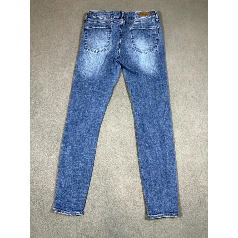 Articles of Society Jeans Womens 29 Blue Denim Medium Wash Skinny Leg Streetwear